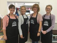 Original team who started the Community Café over 12 years ago 